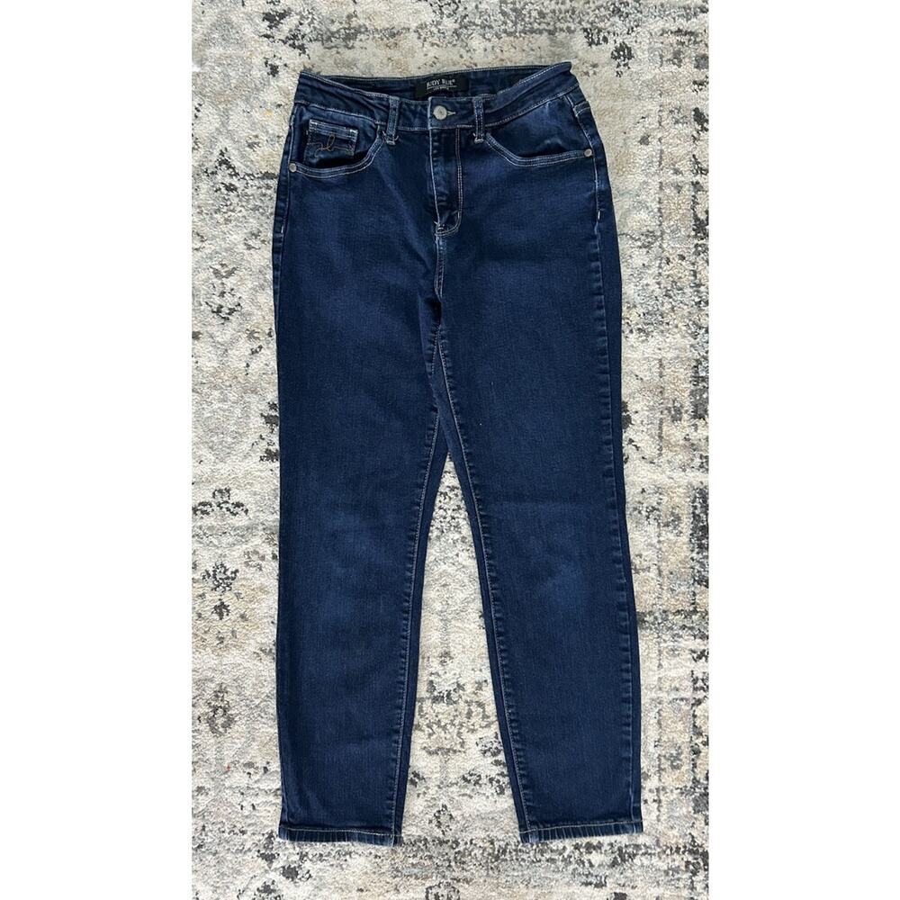 Judy Blue Mom Jean Dark Wash Stretch Denim Jeans Size 3/26
